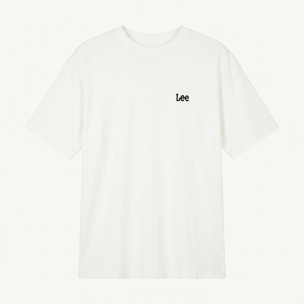 xl LEE 스몰 트위치 로고 티셔츠 화이트 1