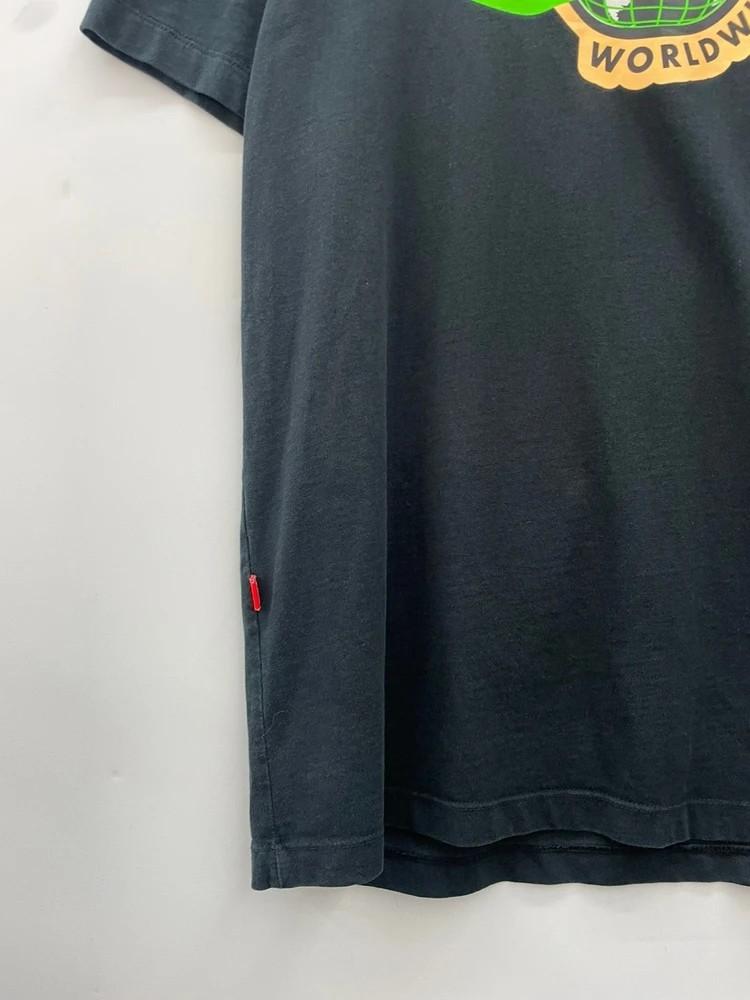 xl 나이키 월드와이드 블랙 오버핏 올드스쿨 프린팅 반팔티 7