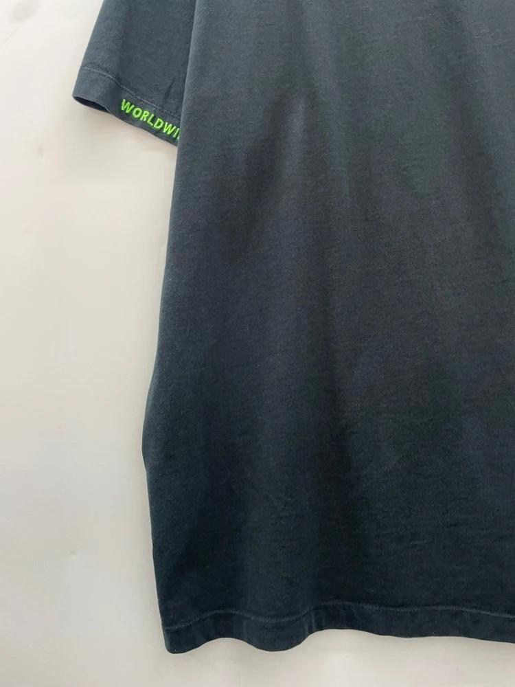 xl 나이키 월드와이드 블랙 오버핏 올드스쿨 프린팅 반팔티 5