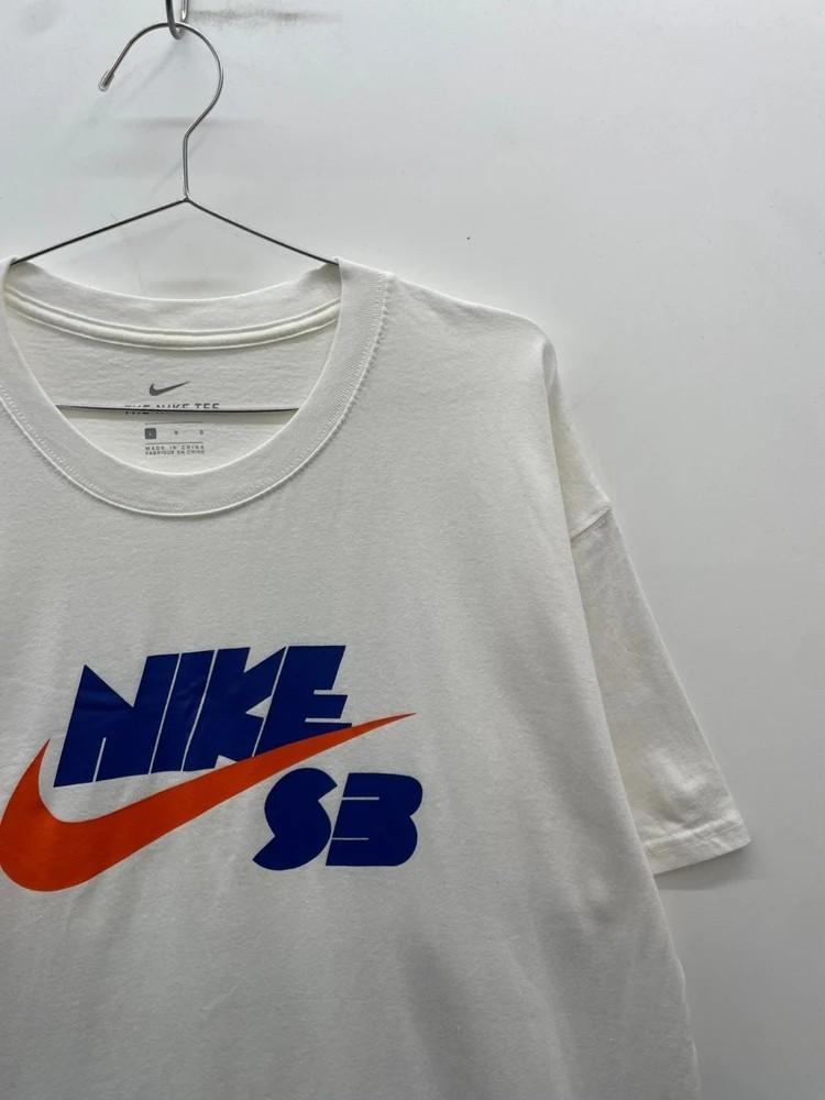 라지 나이키 SB 빅로고 반팔 티셔츠 오버핏 8