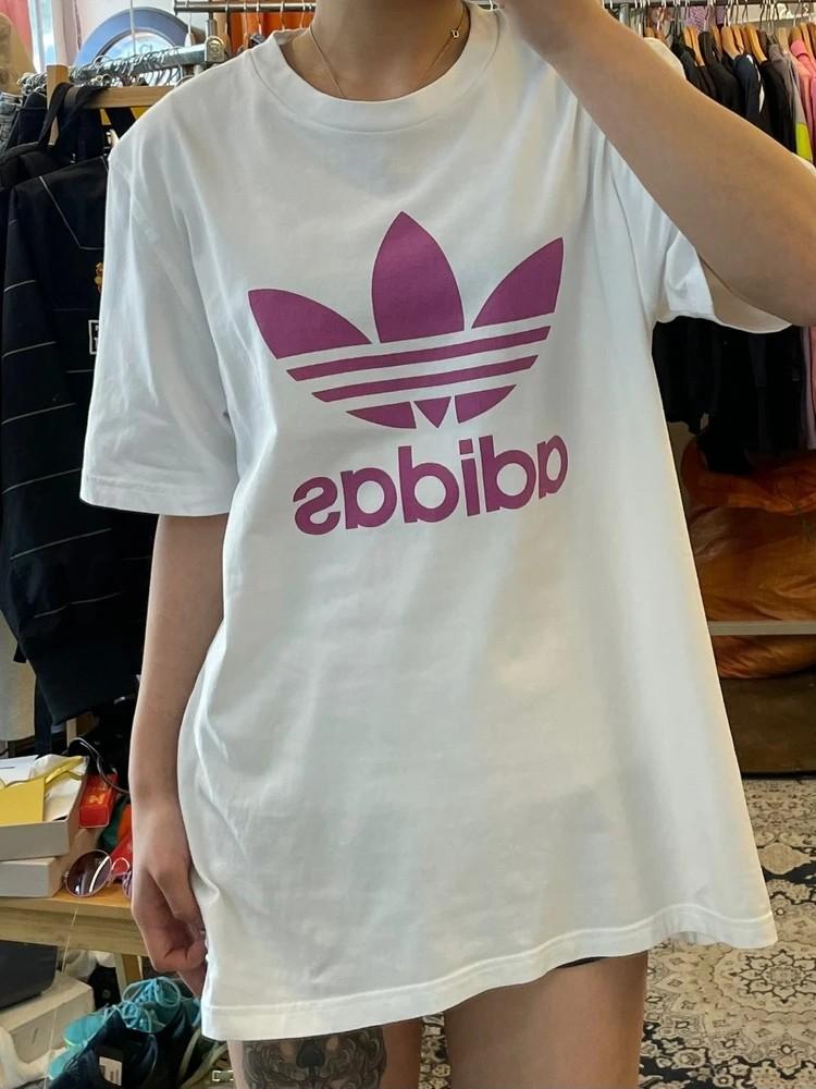 110 adidas 아디다스 빅사이즈 트레포일 반팔티셔츠 2