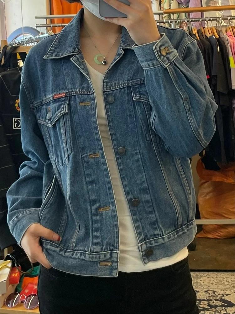 스몰 컨버스 올드스쿨 트러커 청 데님 자켓 포켓 2