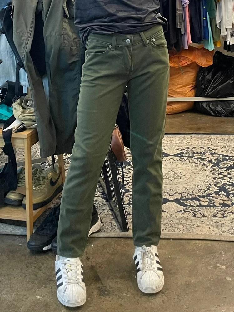 26 보이프렌드핏 리바이스 다크그린 데님팬츠 slim fit 2