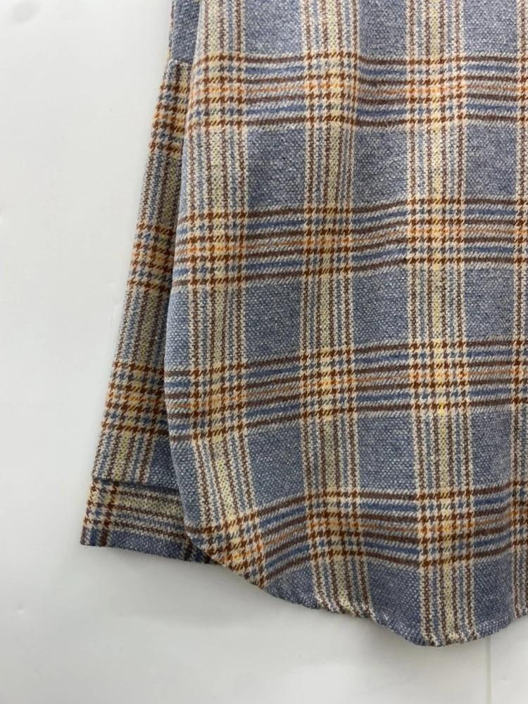체크 긴팔 셔츠 아메리칸 빈티지 포켓 루즈핏 9