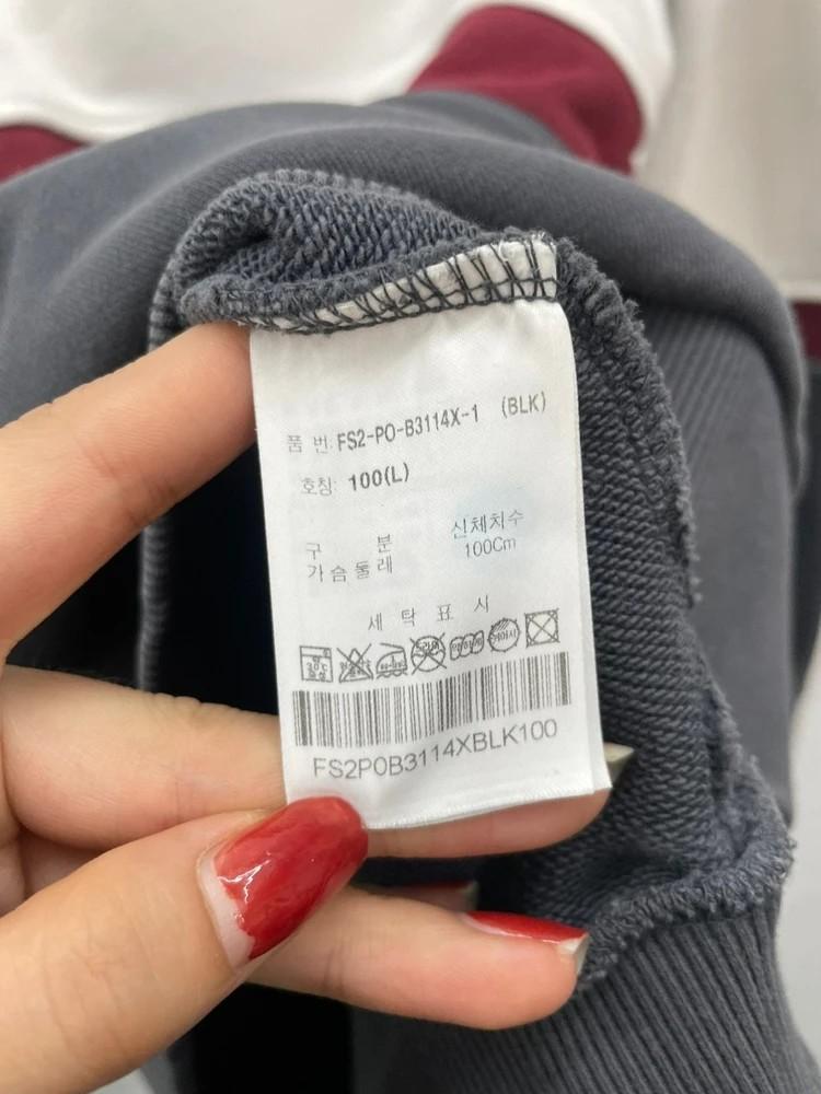 라지 필라 오버핏 휠라 로고 빈티지 맨투맨 11