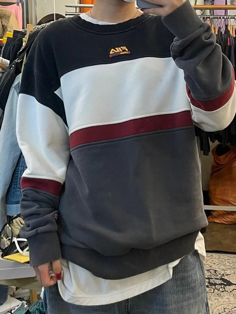 라지 필라 오버핏 휠라 로고 빈티지 맨투맨 2