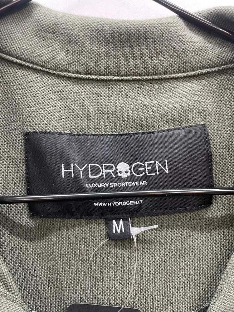 미디움 하이드로겐 오버핏 해골 카라 반팔티셔츠 카키 9