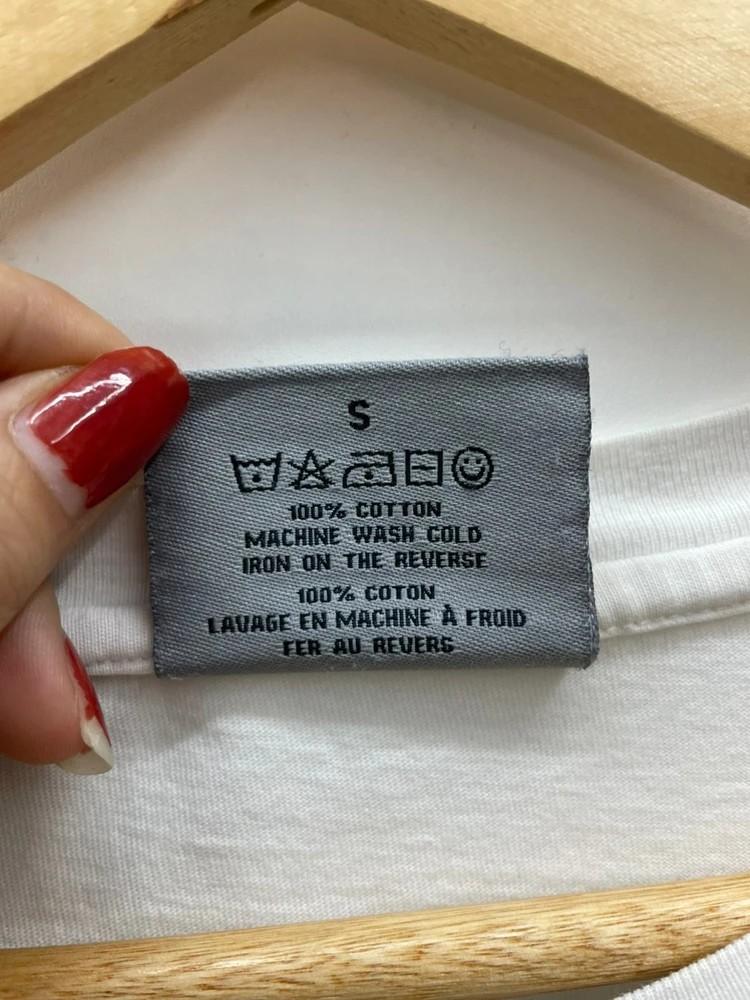 ashley 로고 오버핏 반팔티셔츠 빈티지룩 화이트 10