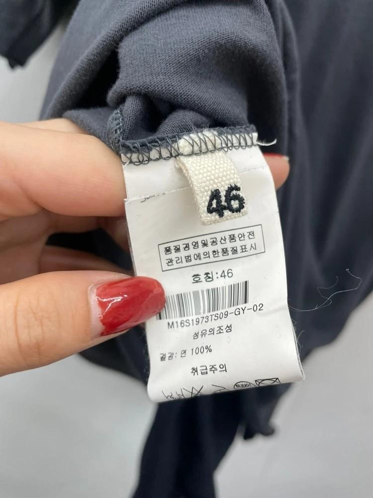 46 마르니 레이어드 오버핏 무지 반팔티셔츠 11