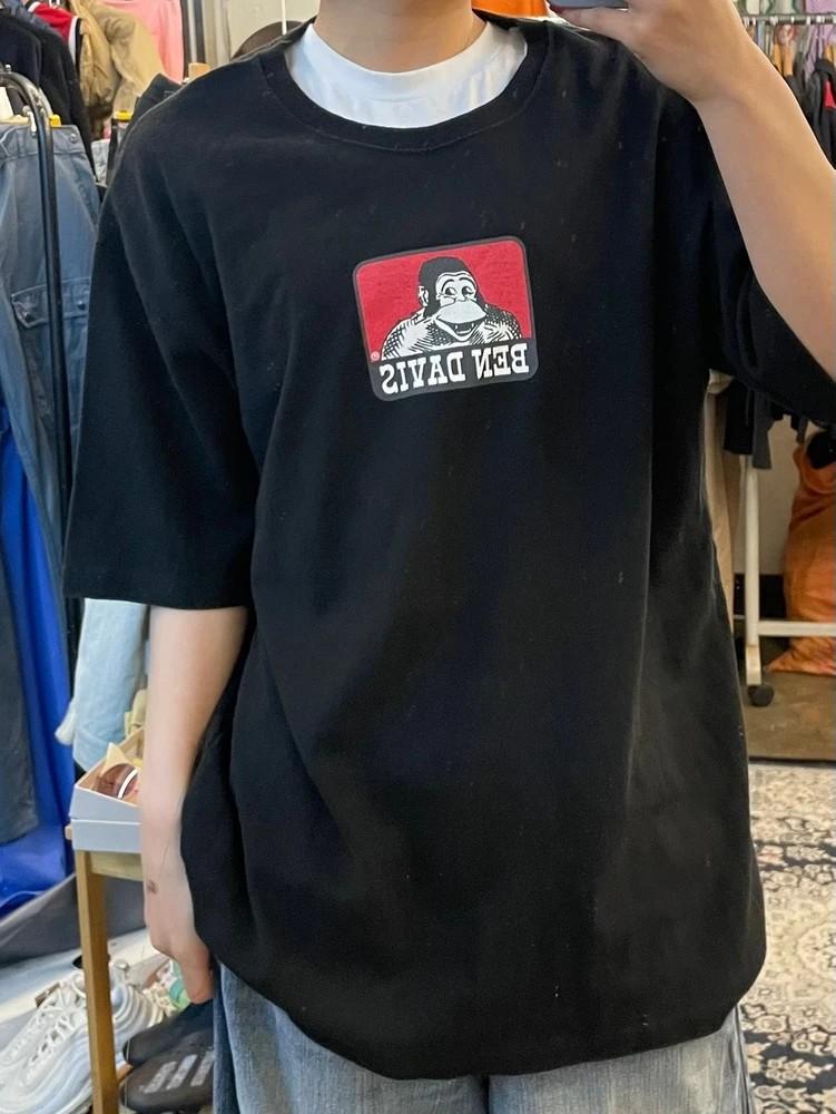 벤데이비스 오버핏 블랙 반팔 티셔츠 2