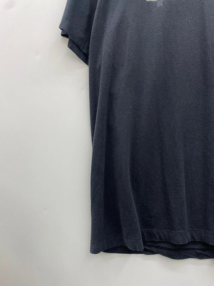 라지 나이키 블랙 오버핏 스우시 반팔티 4