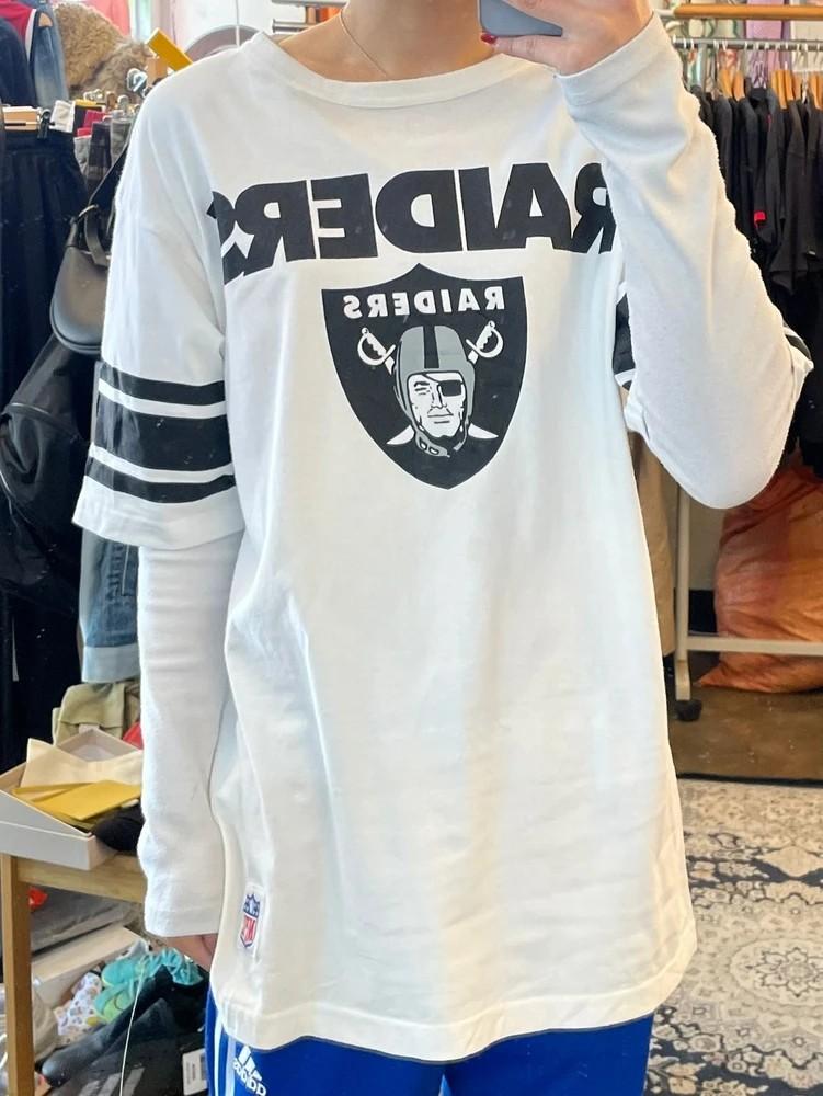 AVIREX × NFL 콜라보 라스베가스 레이더스 티셔츠 2