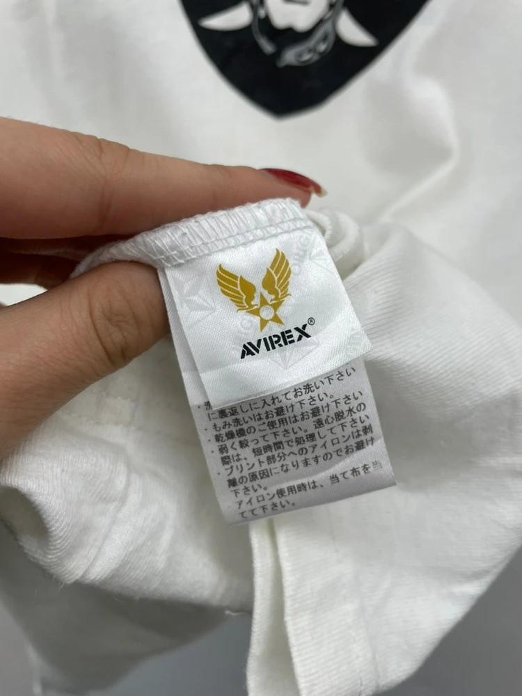 AVIREX × NFL 콜라보 라스베가스 레이더스 티셔츠 10