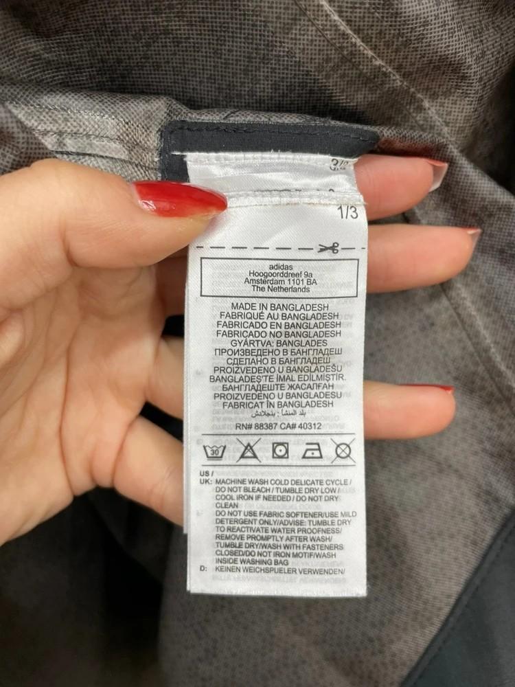 ADIDAS FW22 Outerwear Adidas Raincoat H65704  11