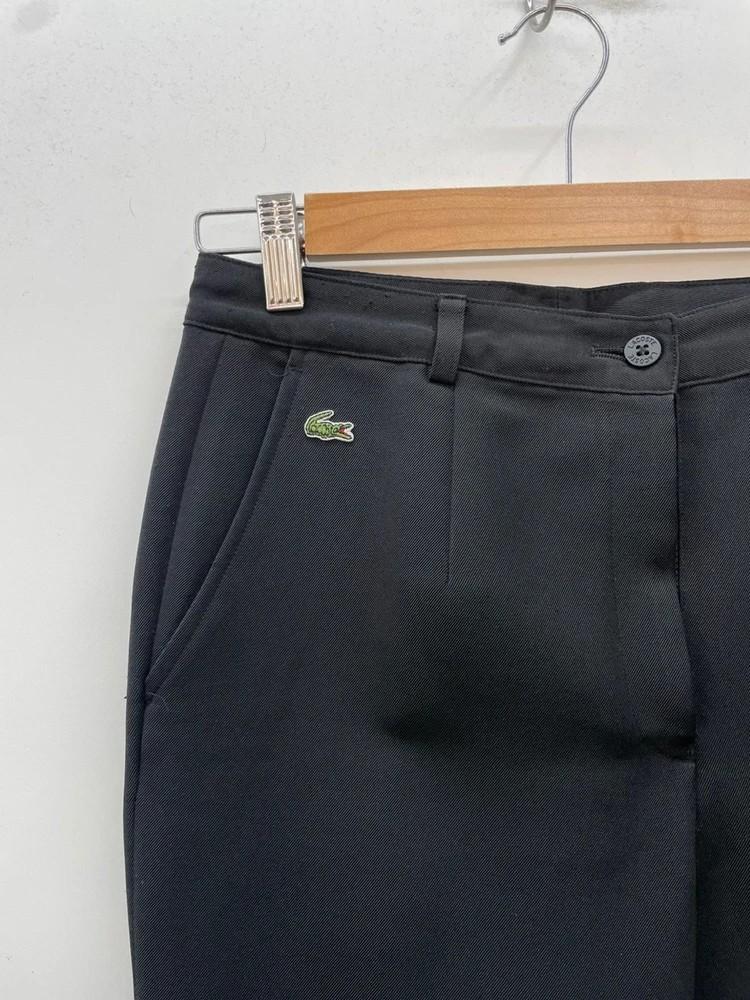 70 라코스테 여자 슬림핏 로고 팬츠 밴딩 슬랙스 결혼하객룩 정장룩 8