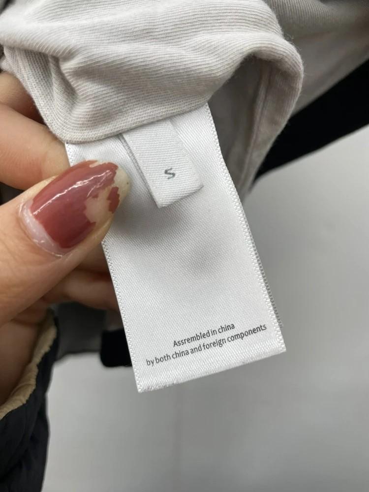 스몰 알렉산더 맥퀸 그래피티 로고 티셔츠 블랙 7