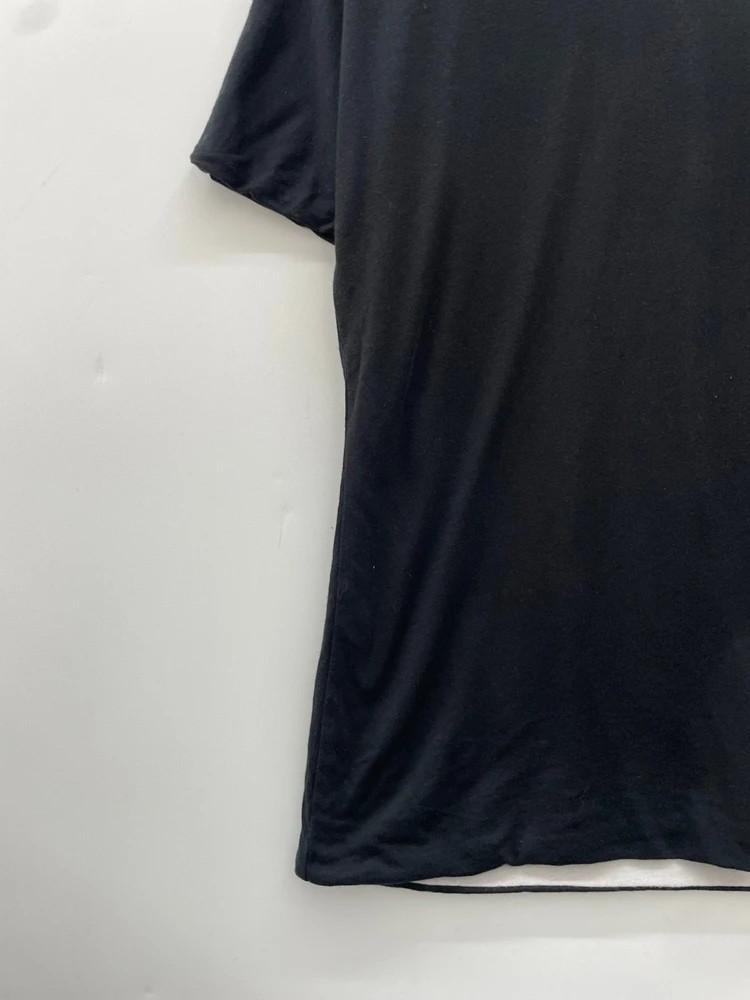 스몰 알렉산더 맥퀸 그래피티 로고 티셔츠 블랙 10