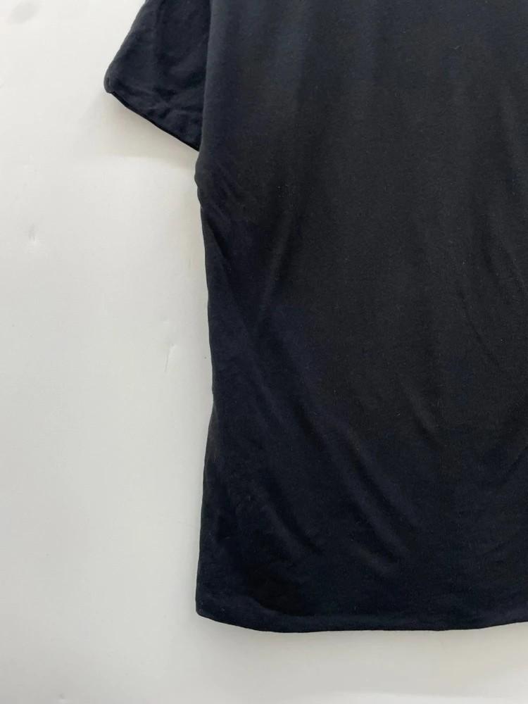 스몰 알렉산더 맥퀸 그래피티 로고 티셔츠 블랙 5