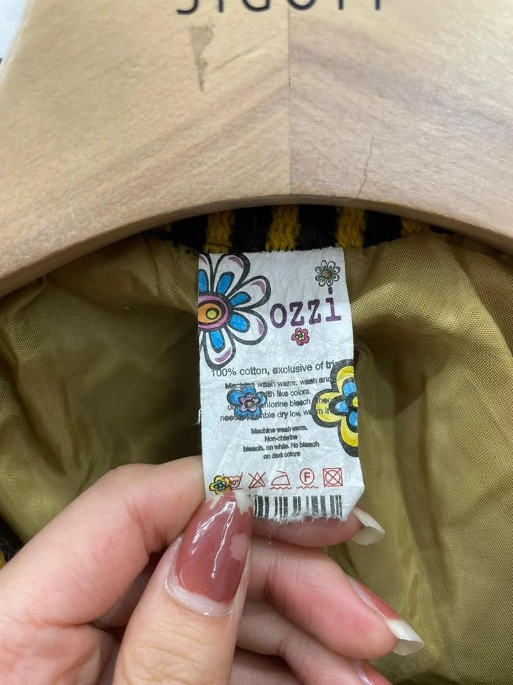 OZZI 여성 스트라이프 넥카라 자켓 9