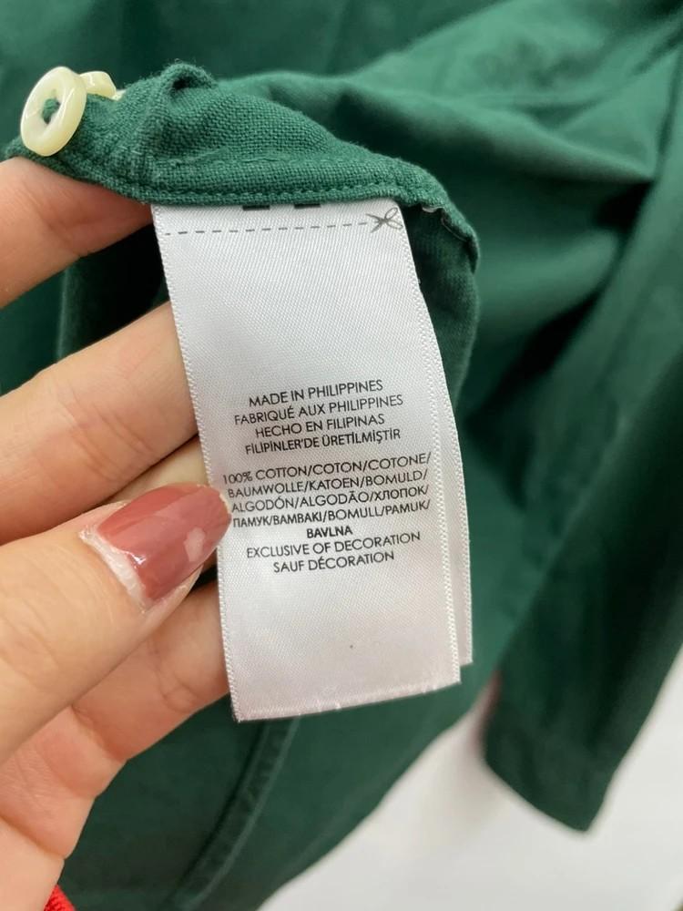 스몰 폴로 클래식 핏 옥스포드 셔츠 컬리지그린 11