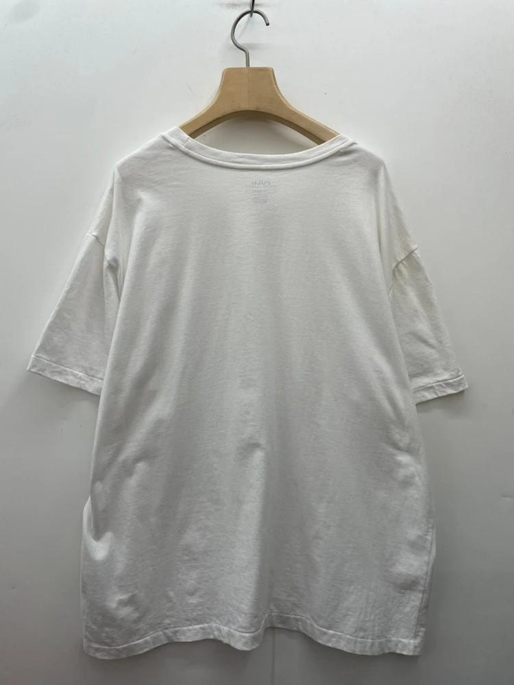 라지 폴로랄프로렌 코튼 오버핏 화이트 반팔티셔츠 6