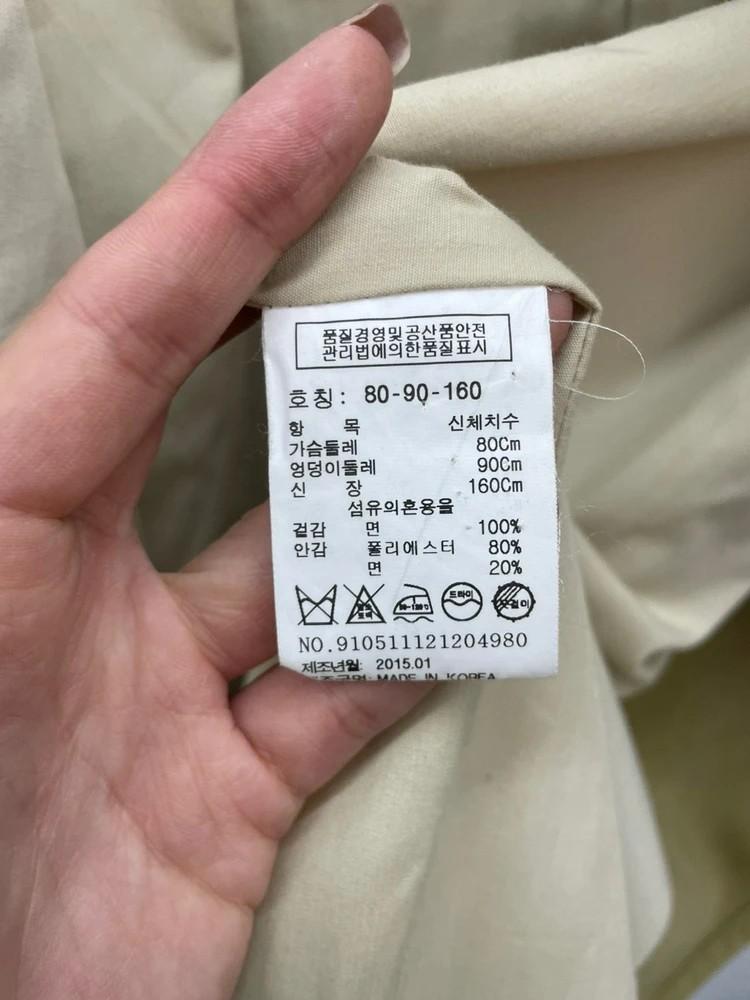 톰보이 여성용 춘추 오버핏 봄 코트 11