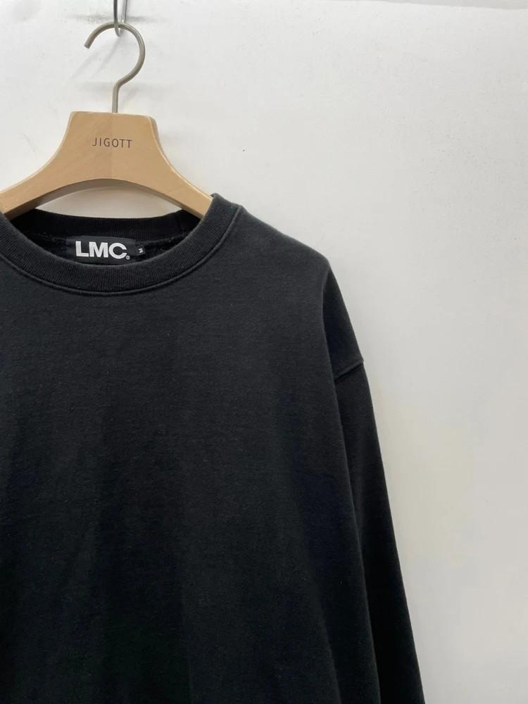 미디움 lmc 오버핏 블랙 레터링 맨투맨티셔츠 8