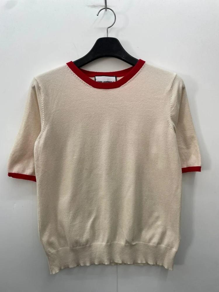 95 칼라거팰트 여자 올드 반팔티셔츠 크림 3
