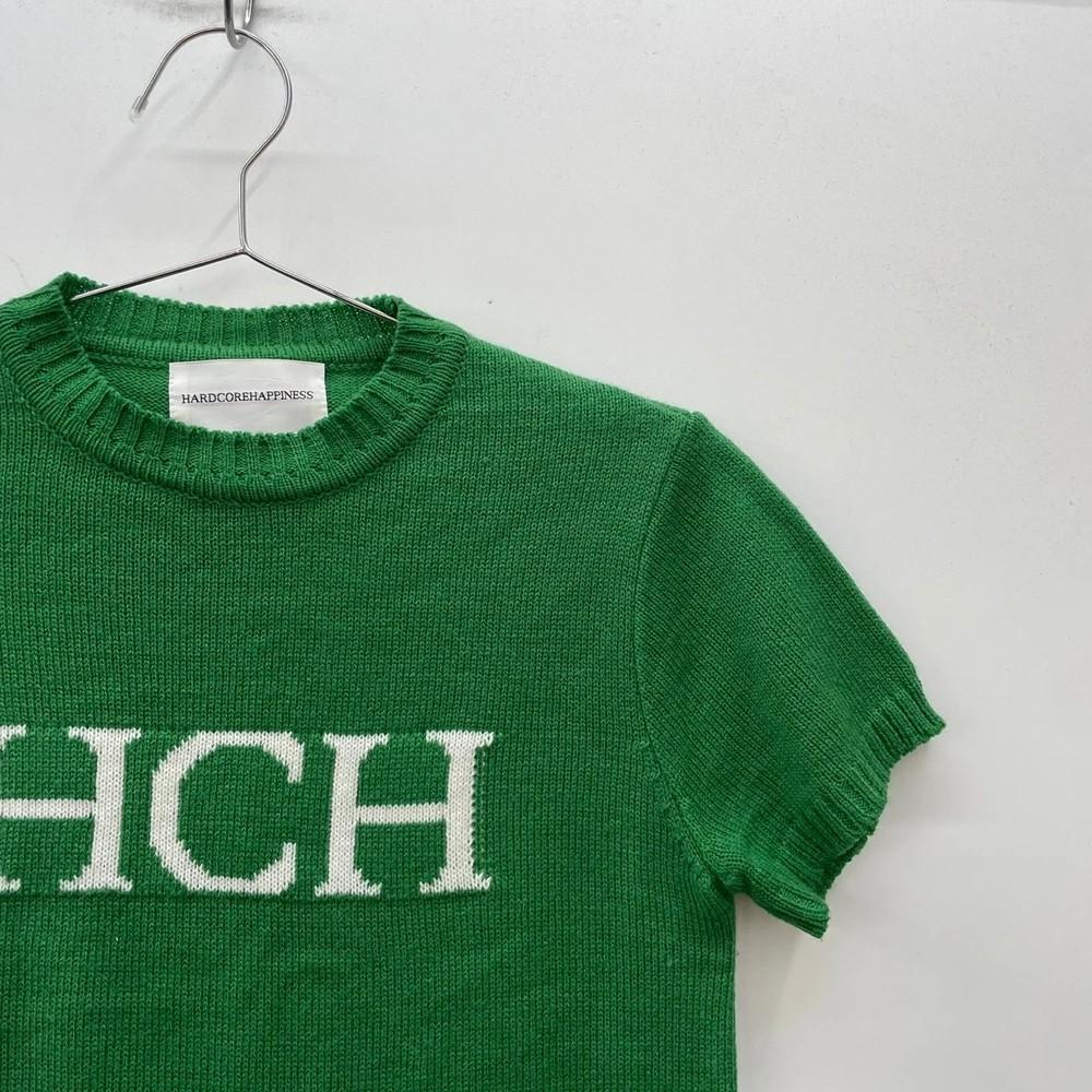 프리 HCH 라운드넥 여자 그린니트 8