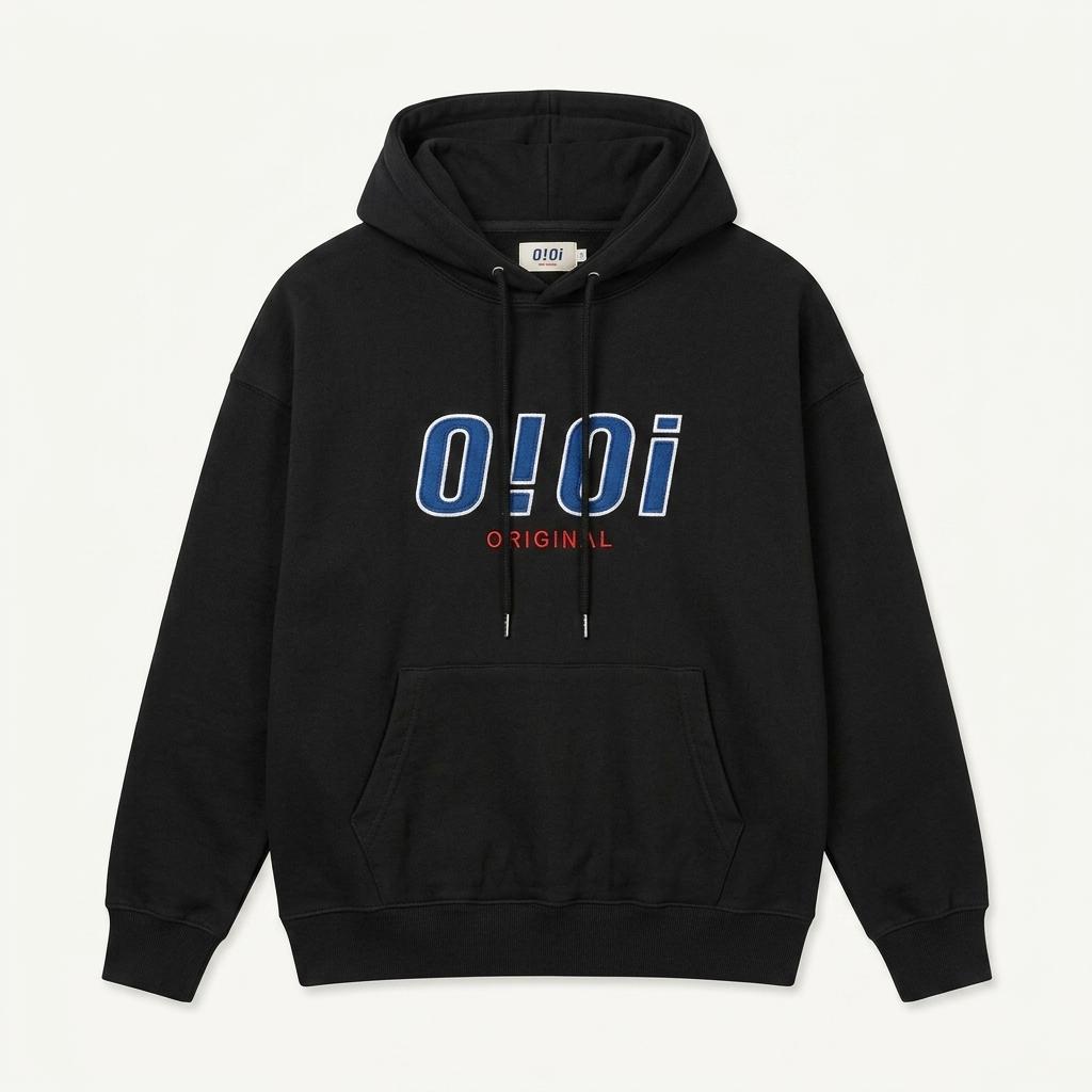 미디움 OiOi 후드티 오아이오아이 오버핏 후디 후드티 1
