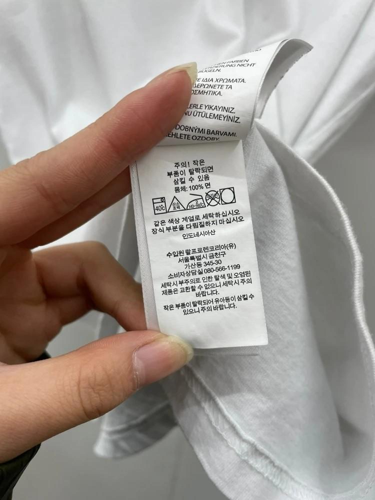라지 폴로랄프로렌 화이트 오버핏 반팔티셔츠 10