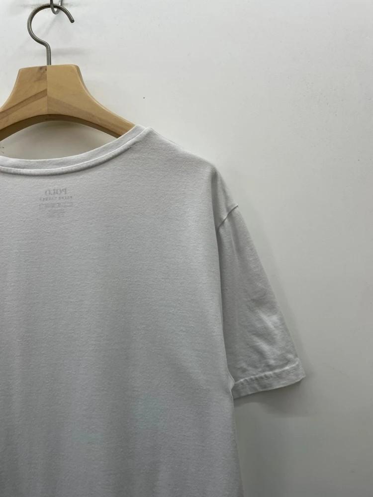 라지 폴로랄프로렌 화이트 오버핏 반팔티셔츠 4