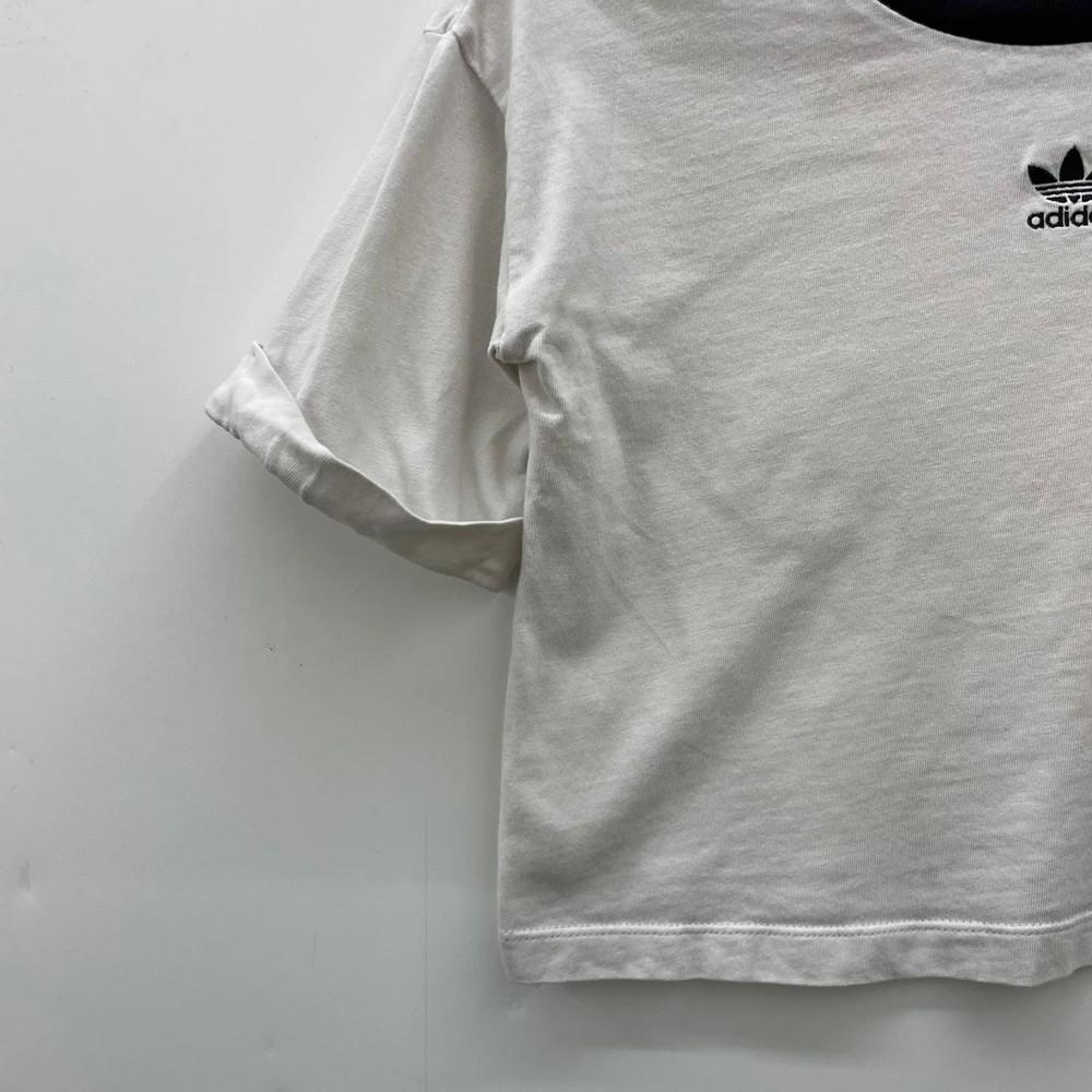 xs 아디다스 링거티 여자 크롭 반팔티셔츠 8