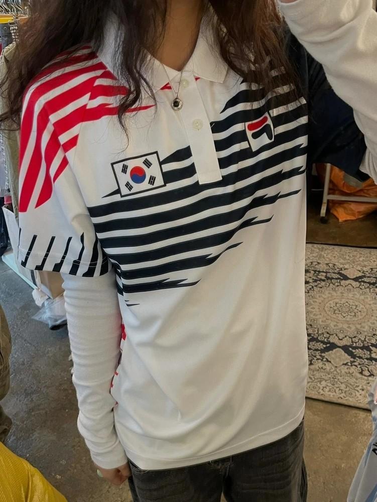 필라 컬링국가대표 코치지급용 폴로티셔츠 팀코리아 2