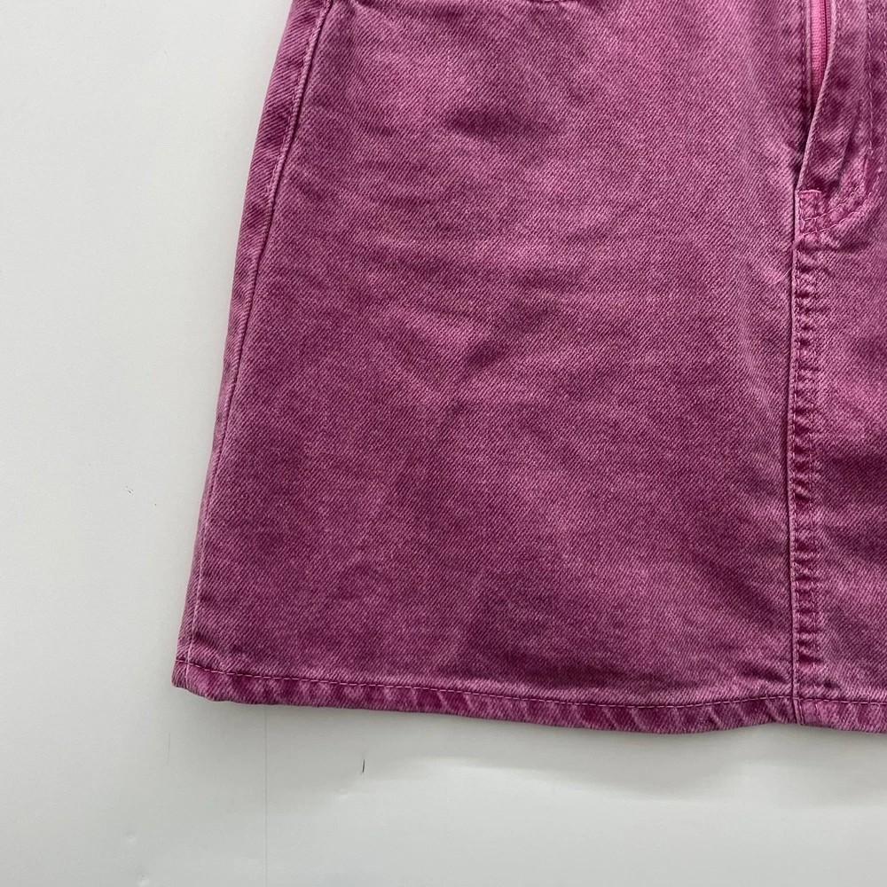 스몰 vtg 피그먼트 워싱 데님 미니스커트 8