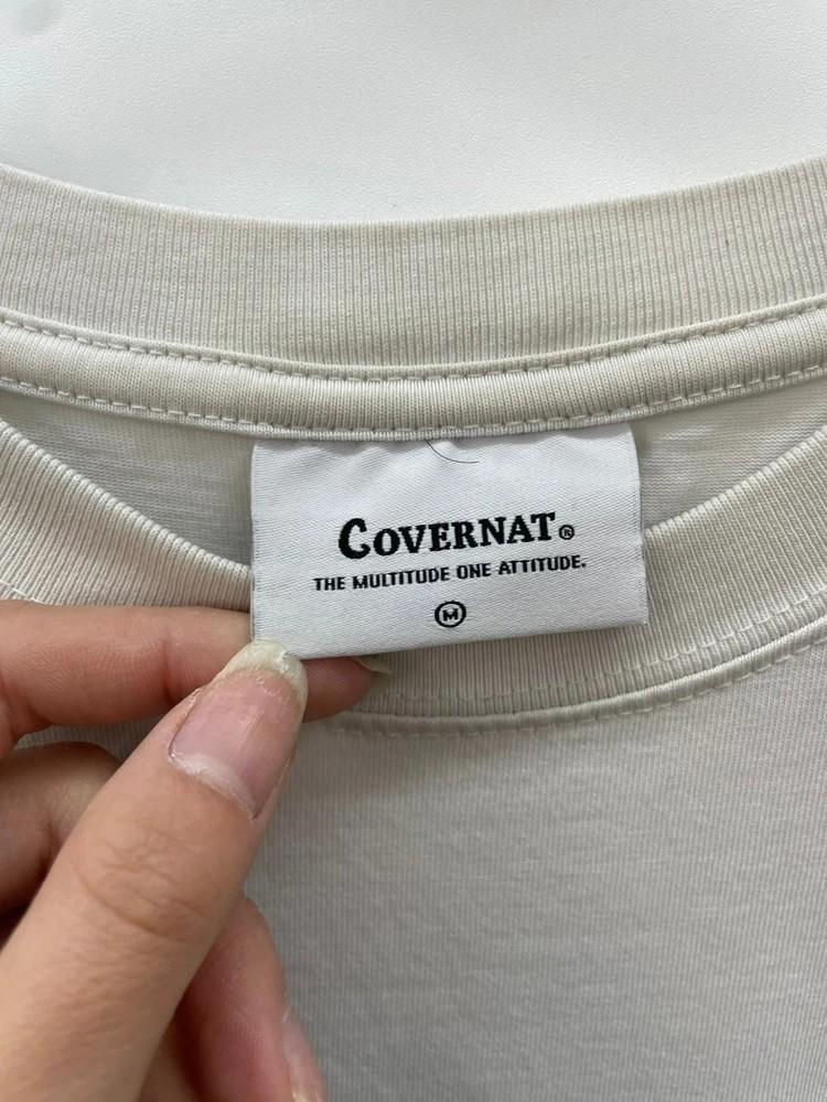 커버낫(covernat) 아이보리 반팔 티셔츠 9