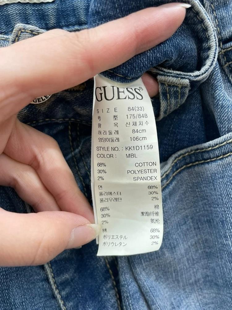 33 34 게스 슬림핏 청바지 남자 데님팬츠 3