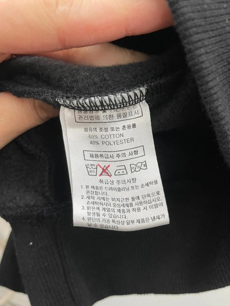 미디움 라이크모스트 링스타 오버핏 기모 스웨트셔츠 블랙 10