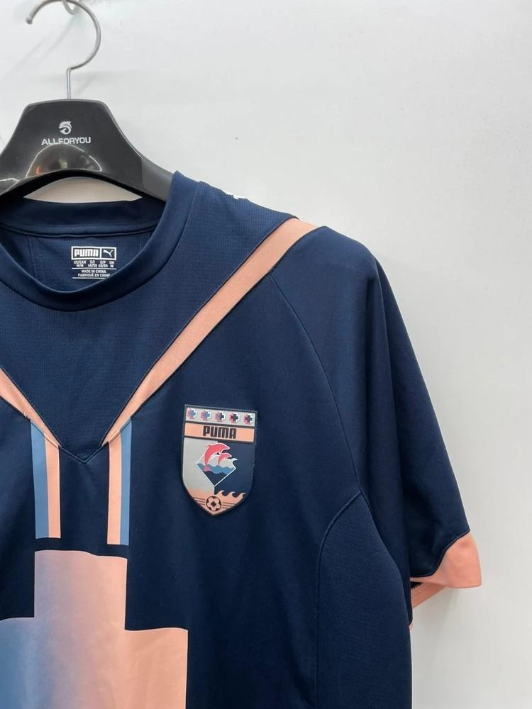 미디움 푸마 Puma X Pink Dolphin 콜라보 유니폼 반팔 9