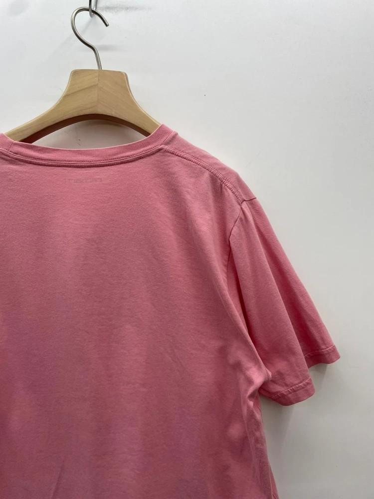 라지 칼하트 핑크 오버핏 반팔티셔츠 로고티 4