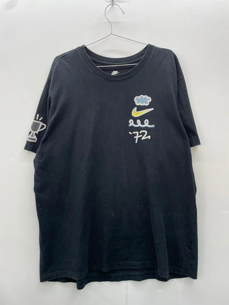 xxl NIKE 리턴 페인팅 스우시 면 반팔 티셔츠 3