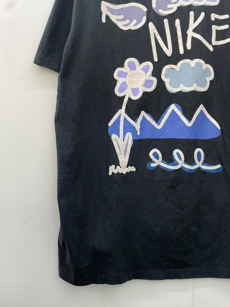 xxl NIKE 리턴 페인팅 스우시 면 반팔 티셔츠 5