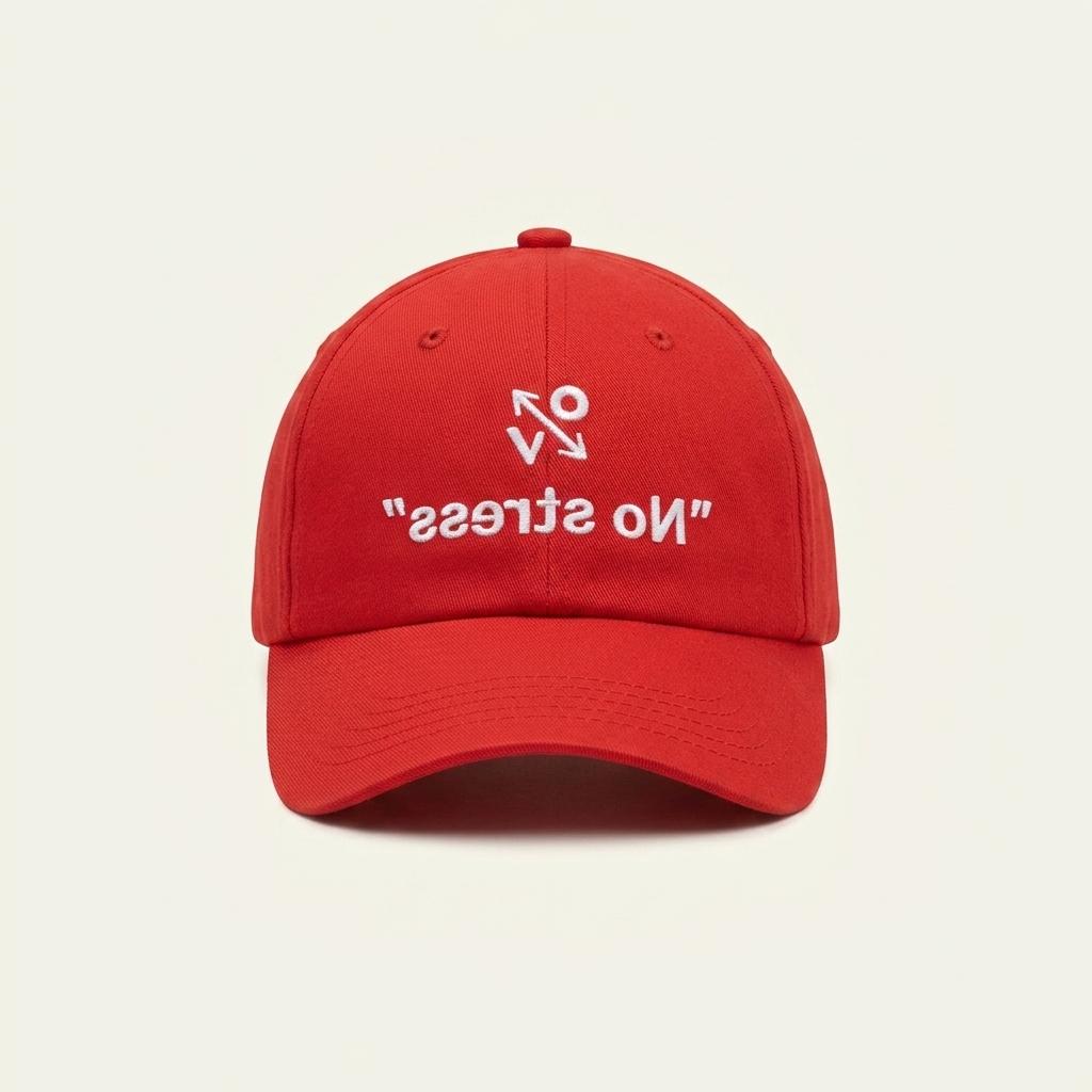 새상품 오버레이티드 모자 레드 캡 1
