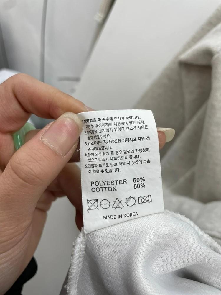 에스릿 스튜디오 STSD 아치 로고 후드 오트밀 오버핏 후디 후드티셔츠 10