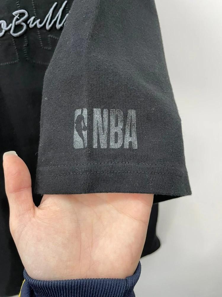 미디움 NBA 엔비에이 반팔 티셔츠 블랙 시카고불스 황소 3