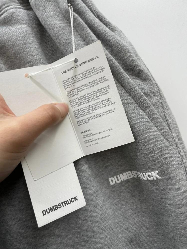라지 새상품 덤브스트럭 DBSR 자수로고 릴렉스드 와이드 팬츠 10