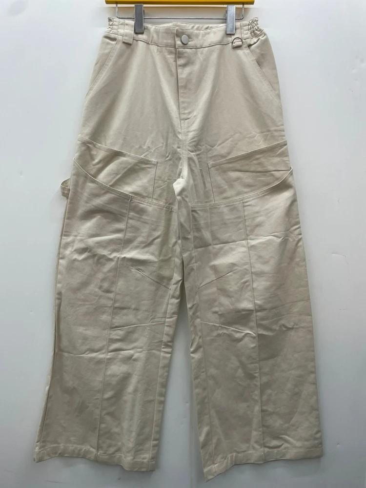 라지 benus 와이드팬츠 베이지 vtg 빈티지룩 2