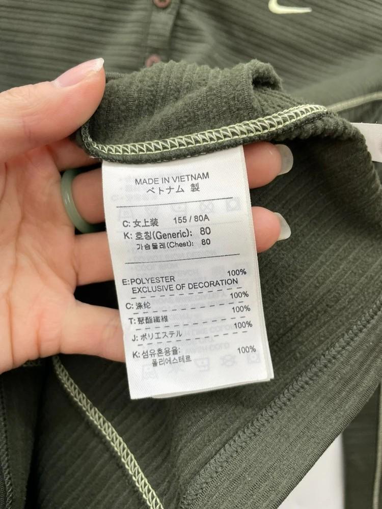 스몰 나이키 여자 스판 골프 긴팔 티셔츠 기능성 10