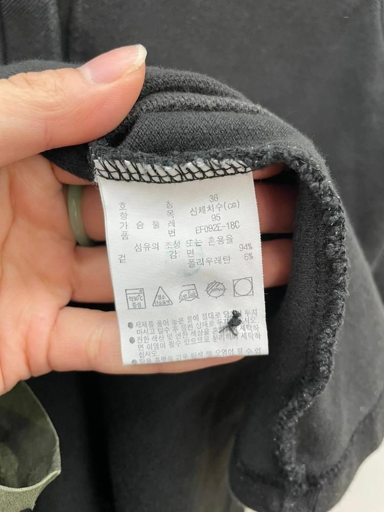 36 라코스테 여자 미니 반팔 여름 원피스 블랙 10