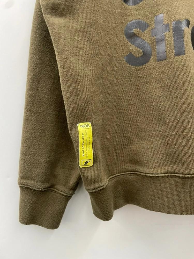 2xl 너드온더스트릿 로고 오버핏 빅사이즈 맨투맨티셔츠 5
